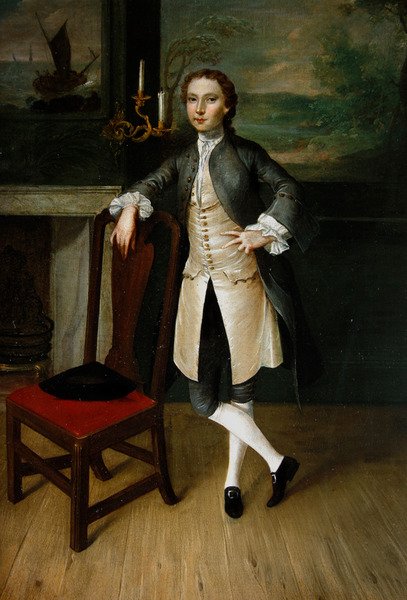 Portrét pana Nevela (olej na plátně) od Philip van Dyck
