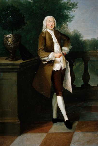 Portrét pana Nevela (olej na plátně) od Philip van Dyck
