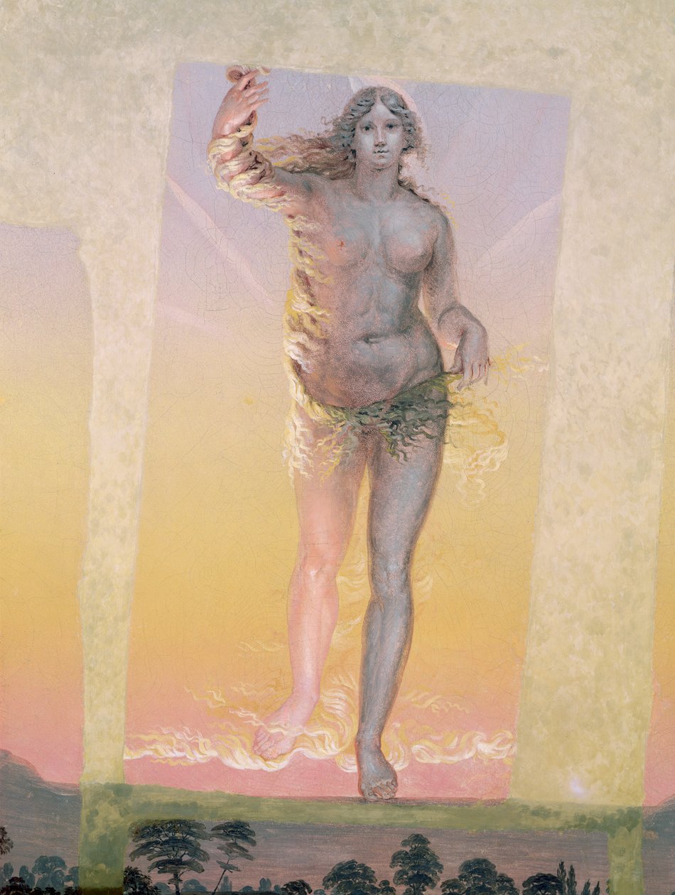 Část z druhé verze The Morning, 1809 (viz také 144715) od Philipp Otto Runge