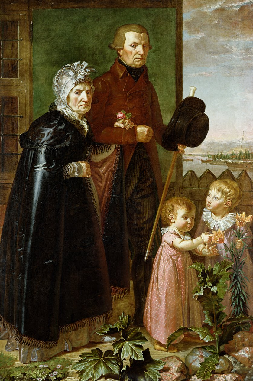 Umělcovi rodiče, 1806 od Philipp Otto Runge