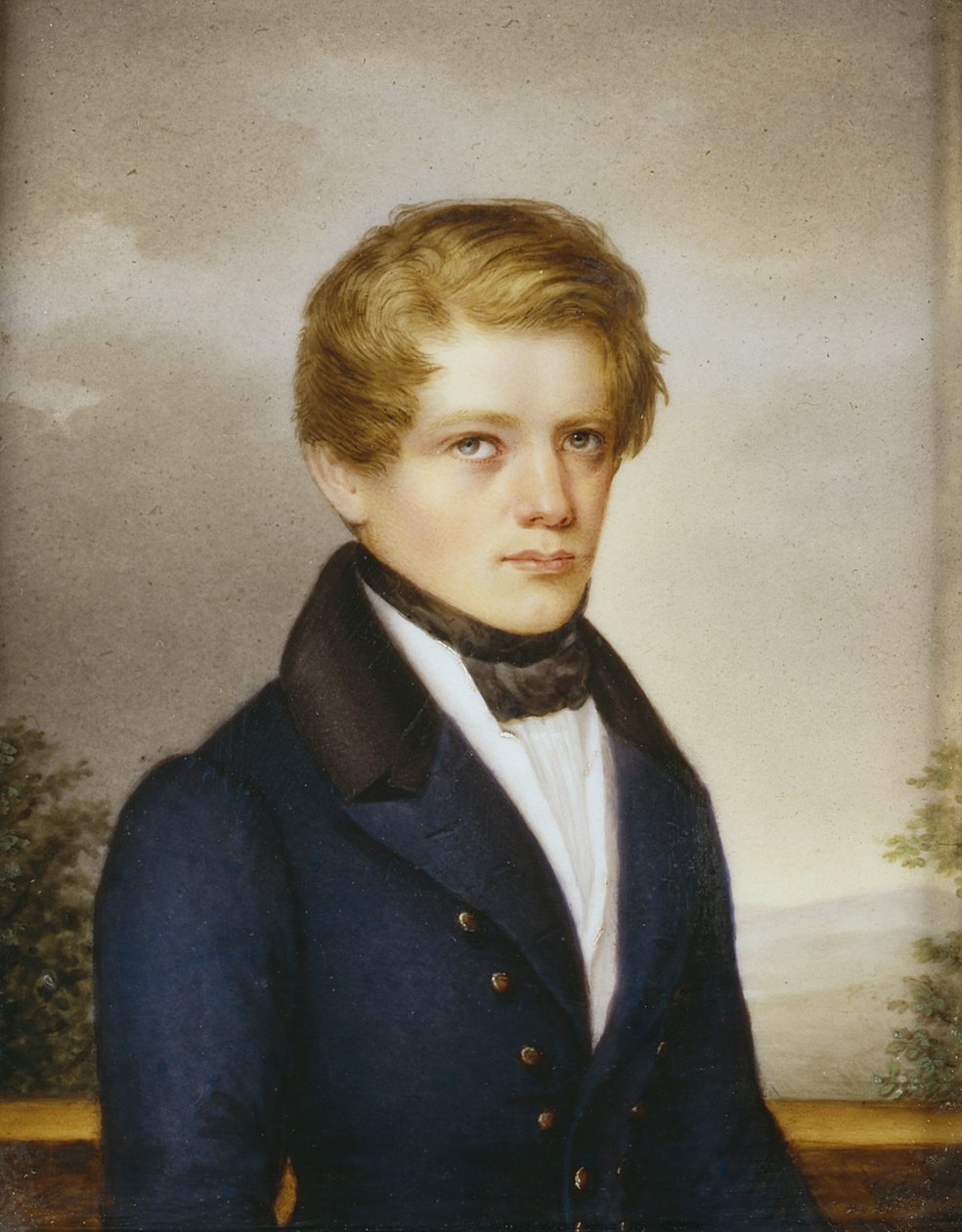 Otto von Bismarck jako student, 1833 od Philipp Petri