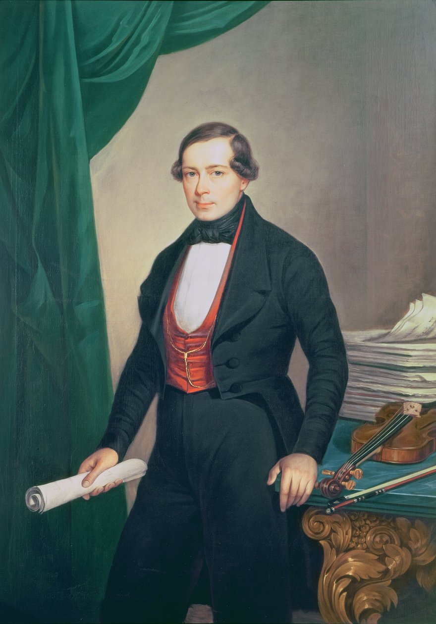 Joseph Lanner (1801-43) Skladatel a tvůrce moderního vídeňského valčíku od Philipp Steidler