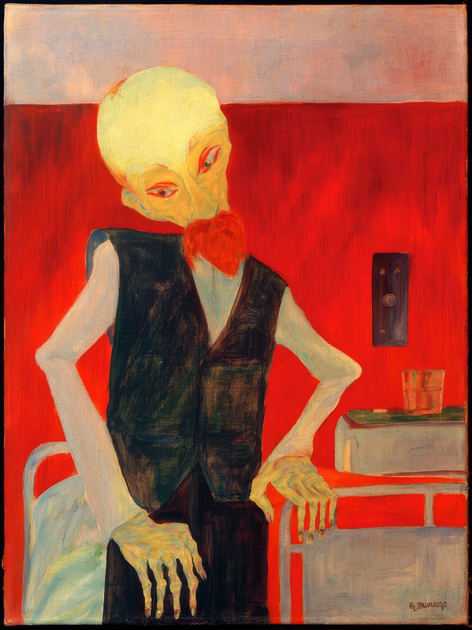 Rekonvalescent, (rekonvalescent po nemoci) od Philipp Bauknecht