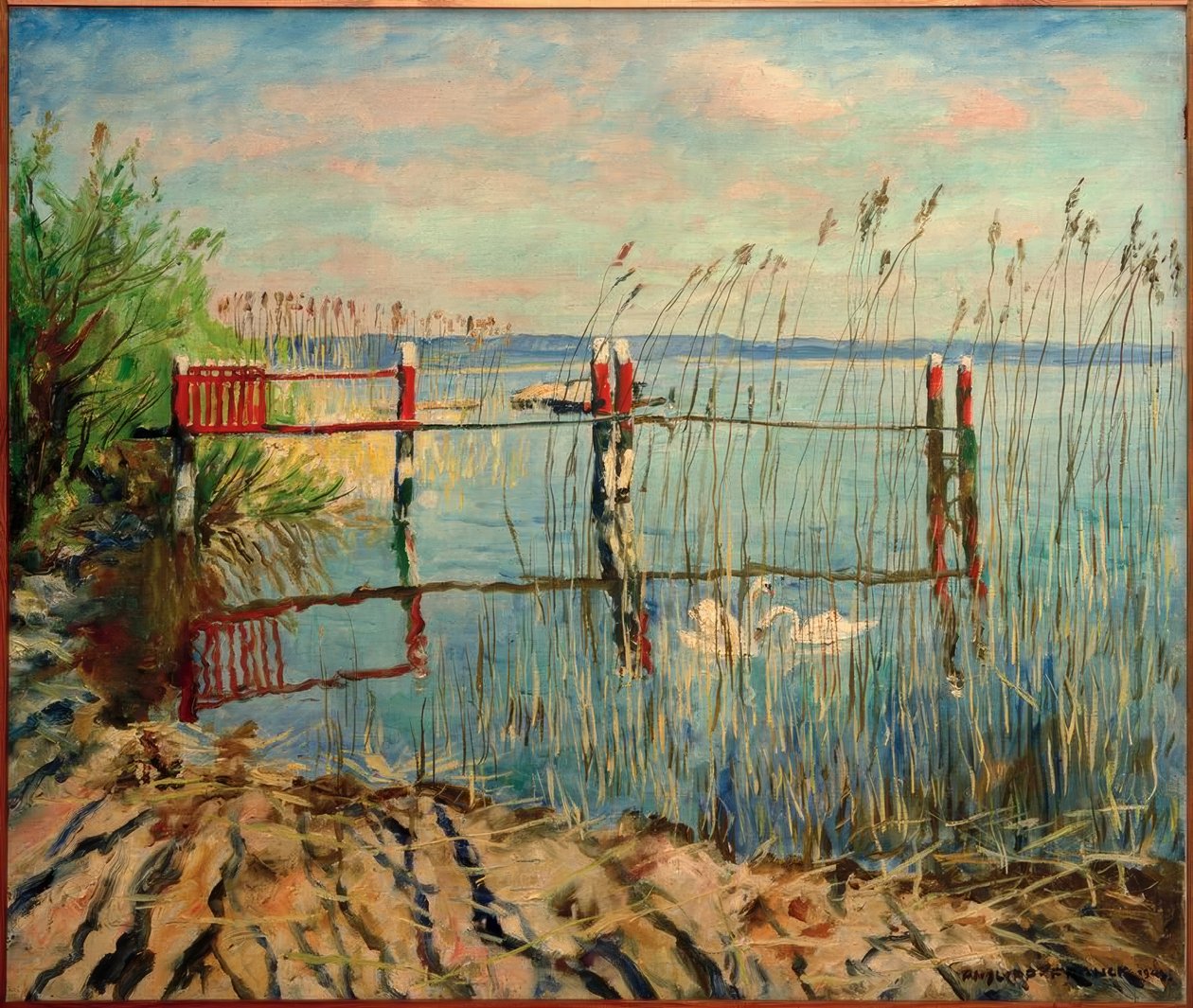 Molo ke koupání na Jungfernsee od Philipp Franck