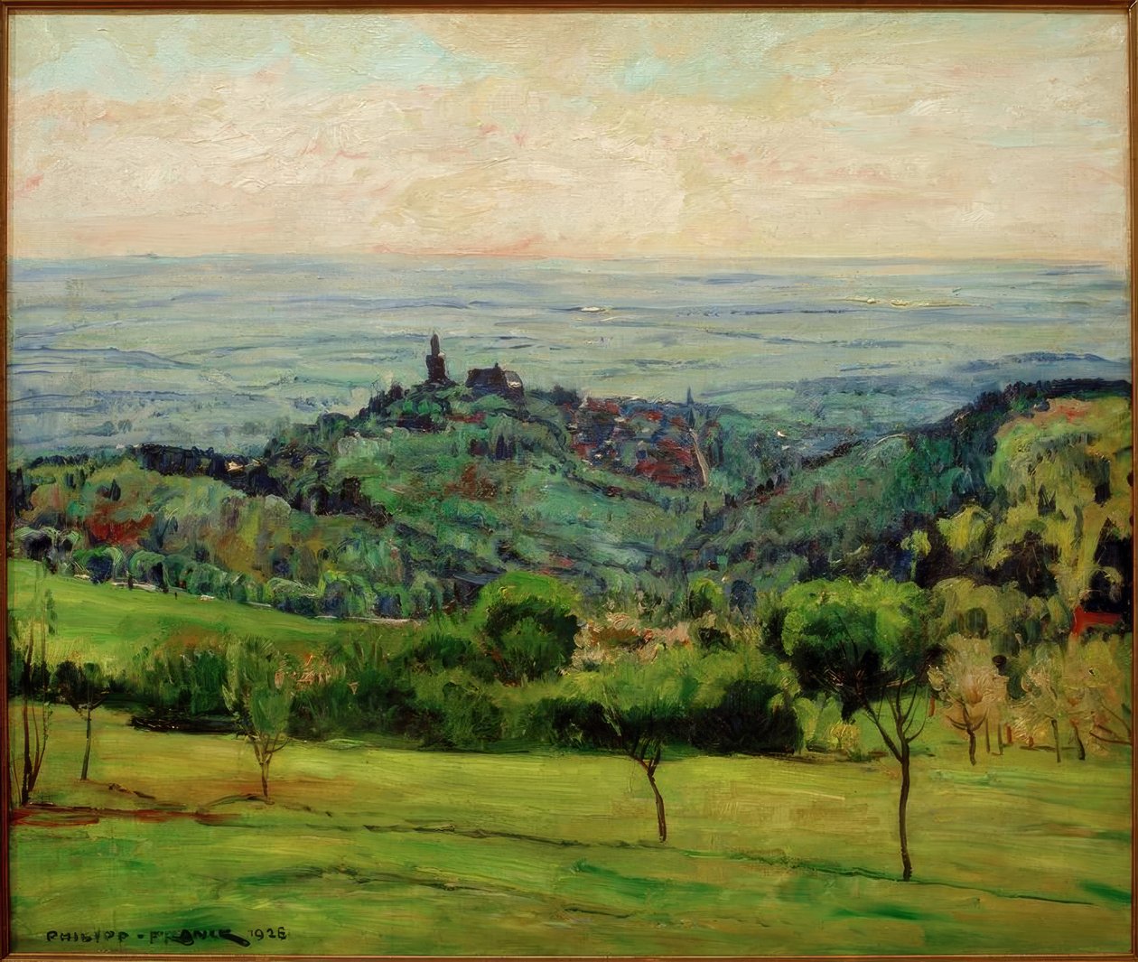 Pohled na Kronberg od Philipp Franck