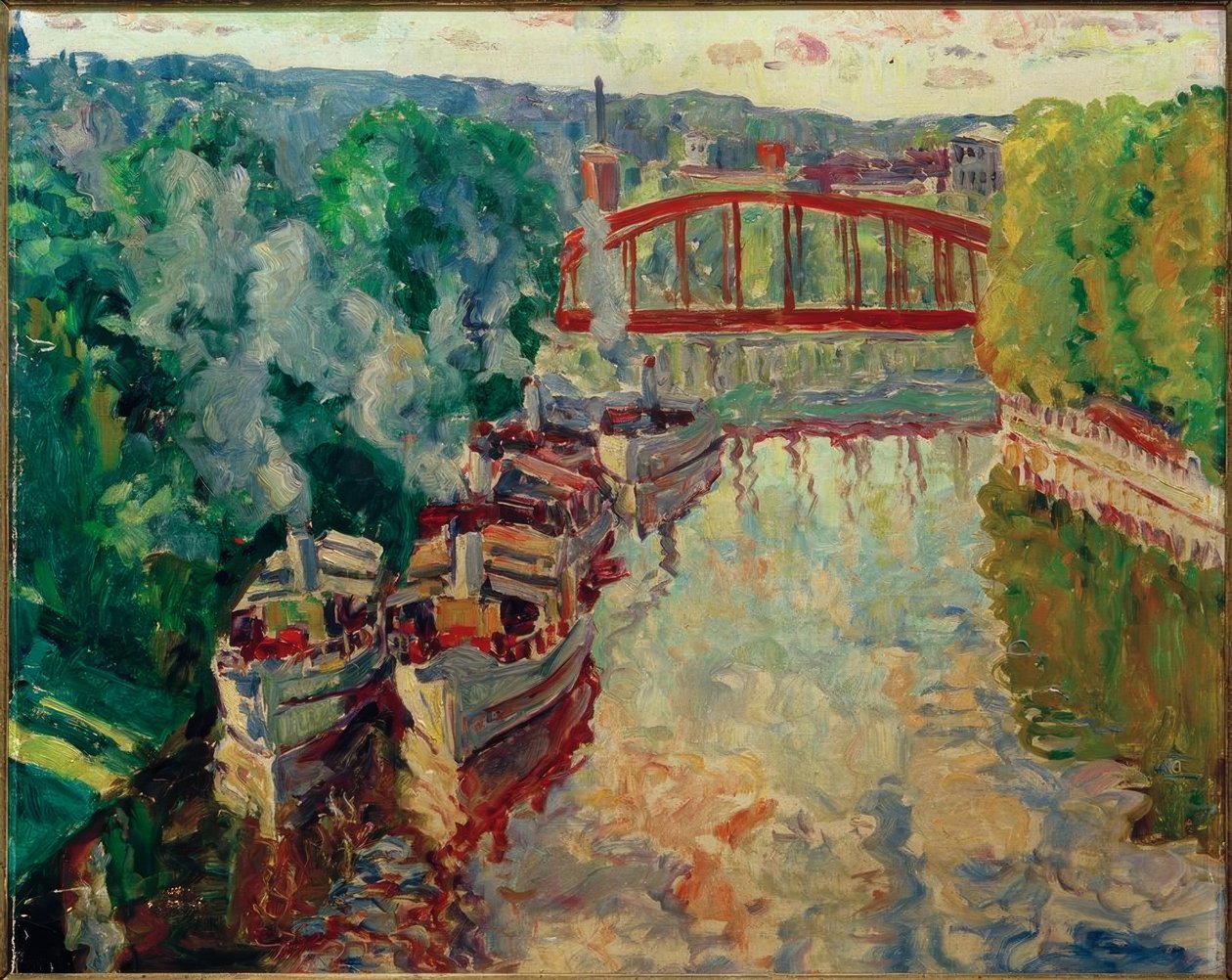 Přistání parníku od Philipp Franck