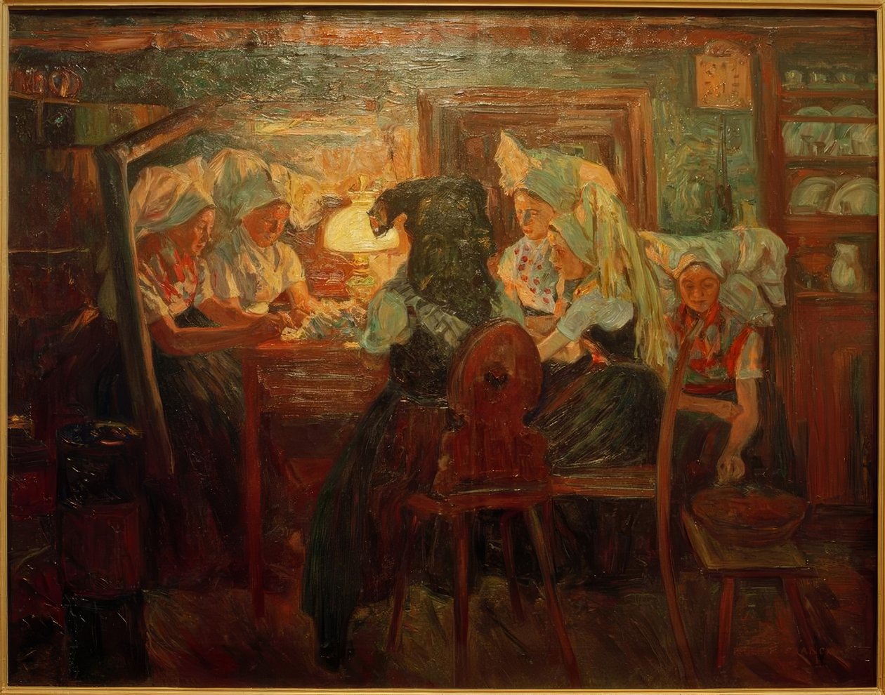 Ve světle lampy od Philipp Franck