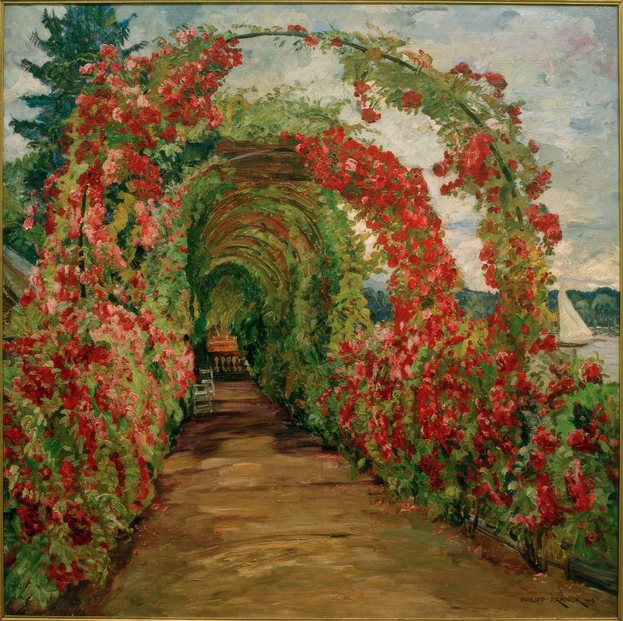 Zahrada Wannsee od Philipp Franck