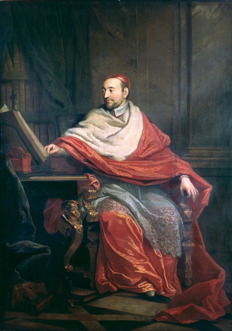 Kardinál Pierre de Berulle (1575-1629) od Philippe de Champaigne