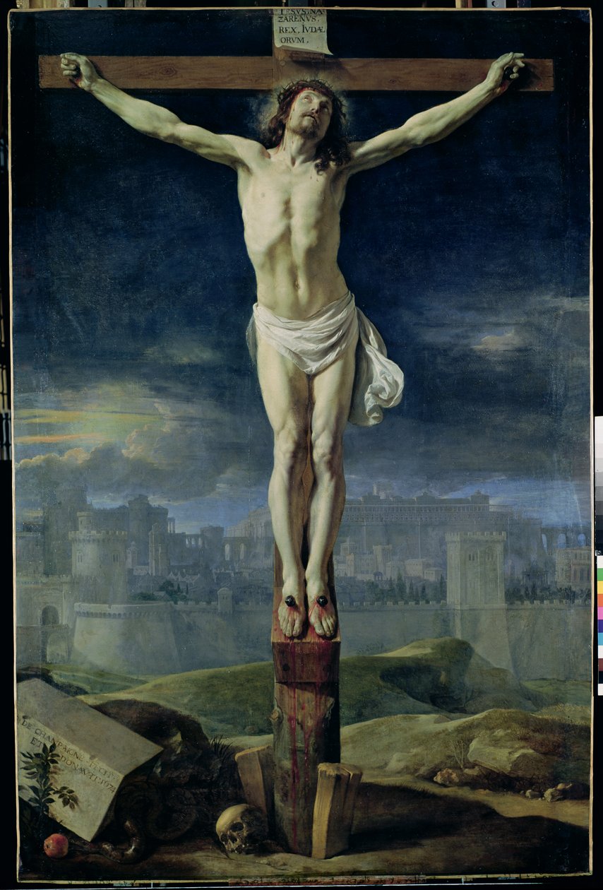 Kristus na kříži, před rokem 1650 od Philippe de Champaigne