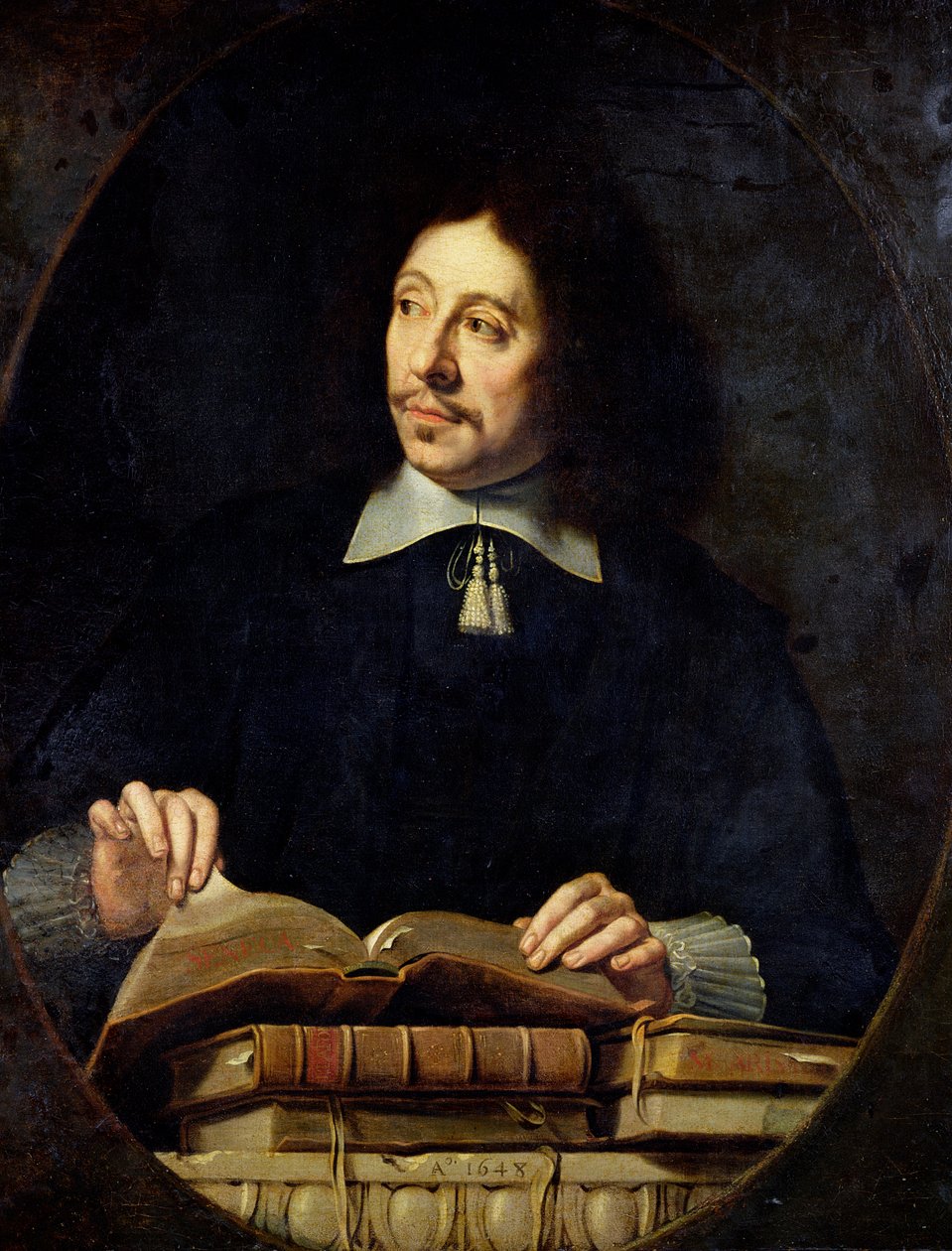 Portrét pravděpodobně Etienne Delafons, 1648 od Philippe de Champaigne