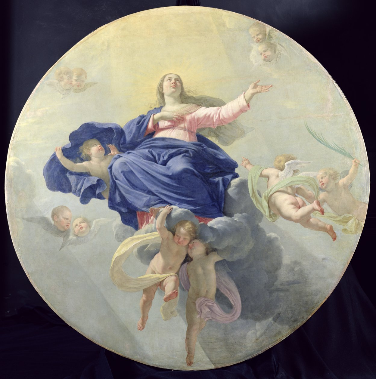 Nanebevzetí Panny Marie, kolem roku 1656 od Philippe de Champaigne