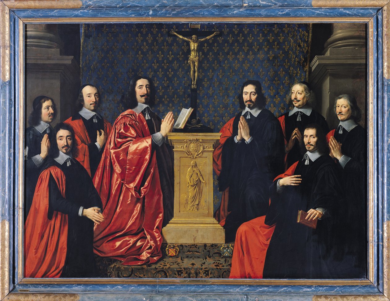 Prevot des Marchands a echevini města Paříže, 1648 od Philippe de Champaigne