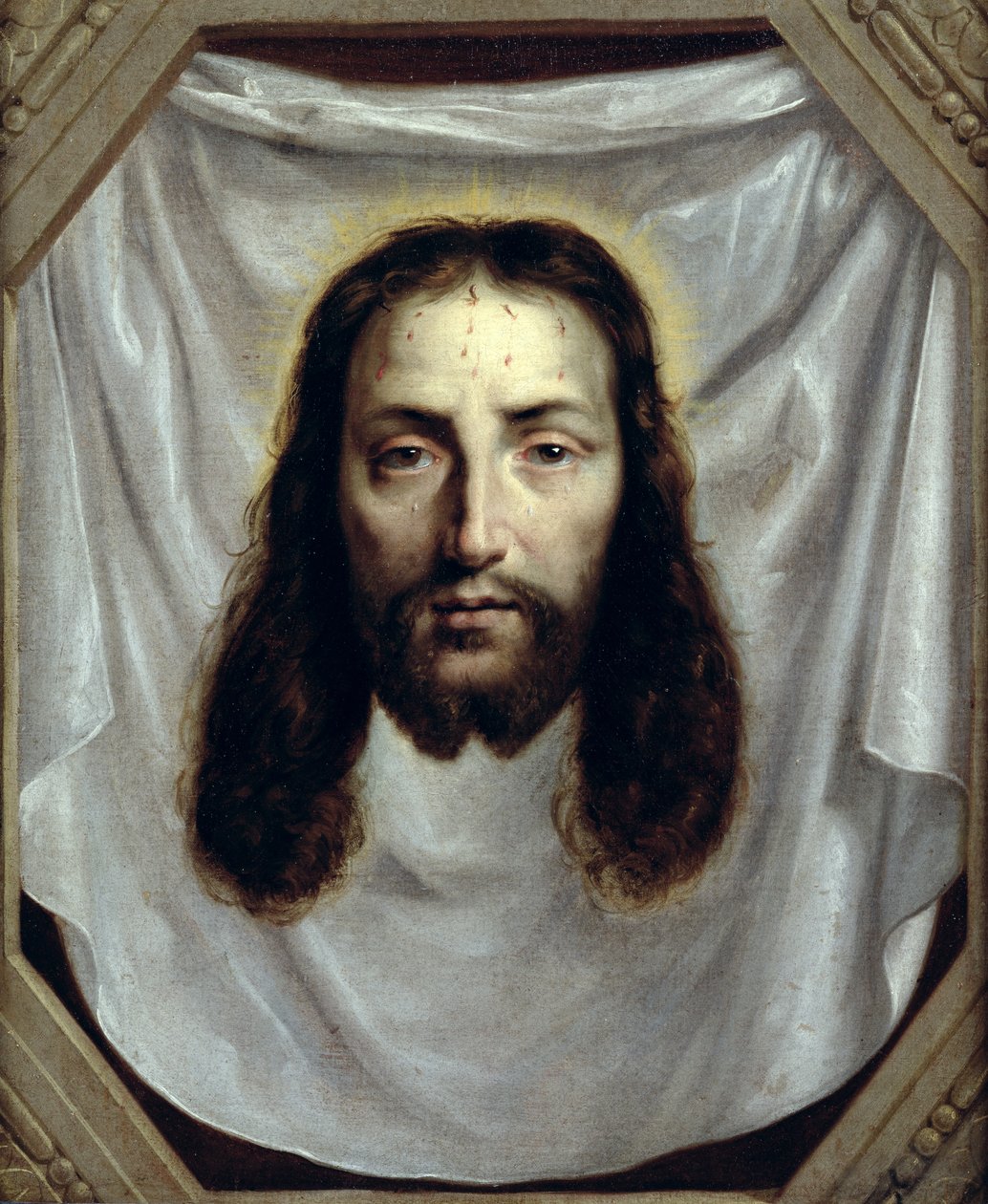 Plátno svaté Veroniky od Philippe de Champaigne