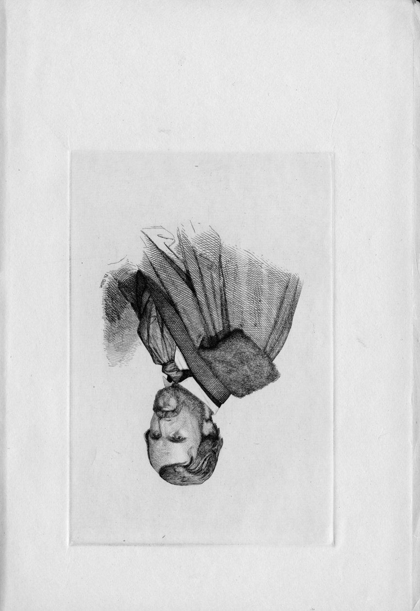 rytý portrét od Philippe A. Gillet