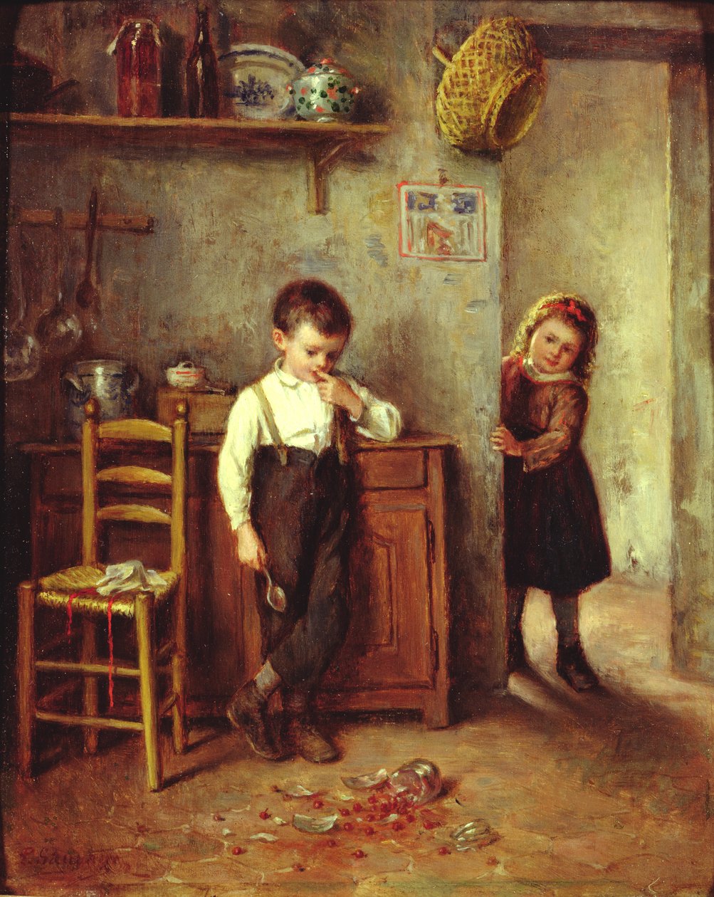 Rozbitá nádoba od Philippe Francois Sauvage