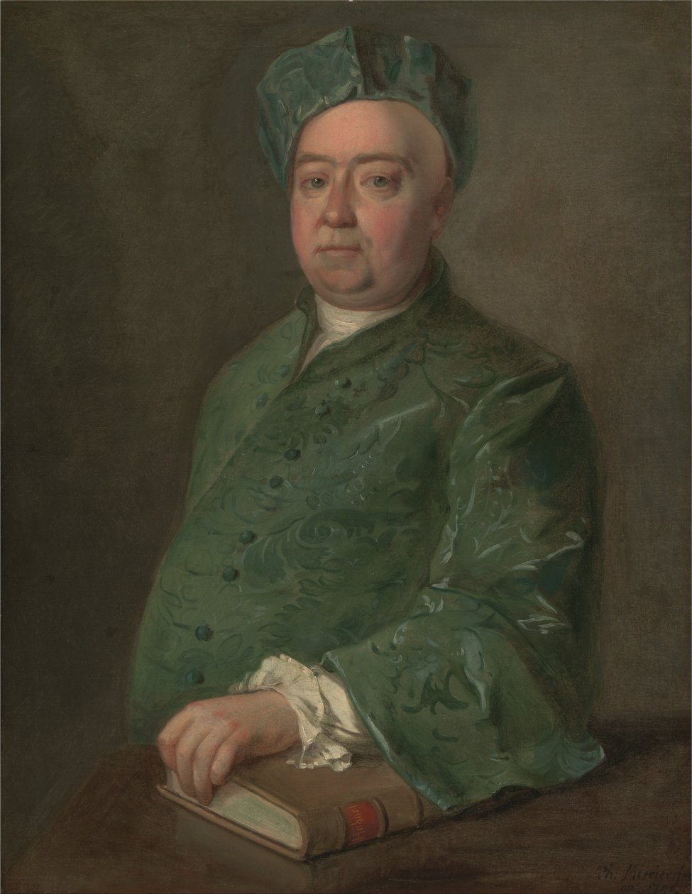 Neznámý muž od Philippe Mercier
