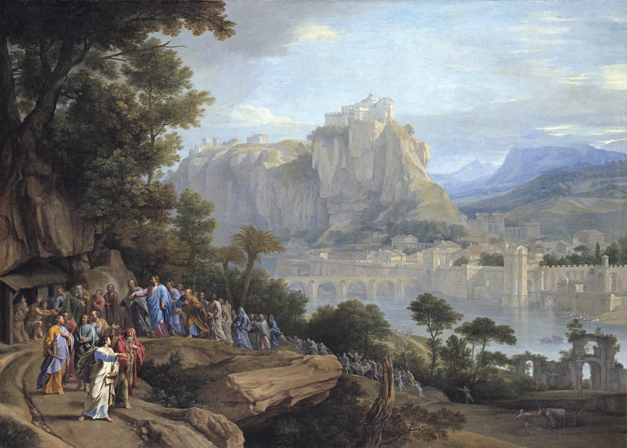 Kristus uzdravující slepé, kolem 1655-60 od Philippe de Champaigne