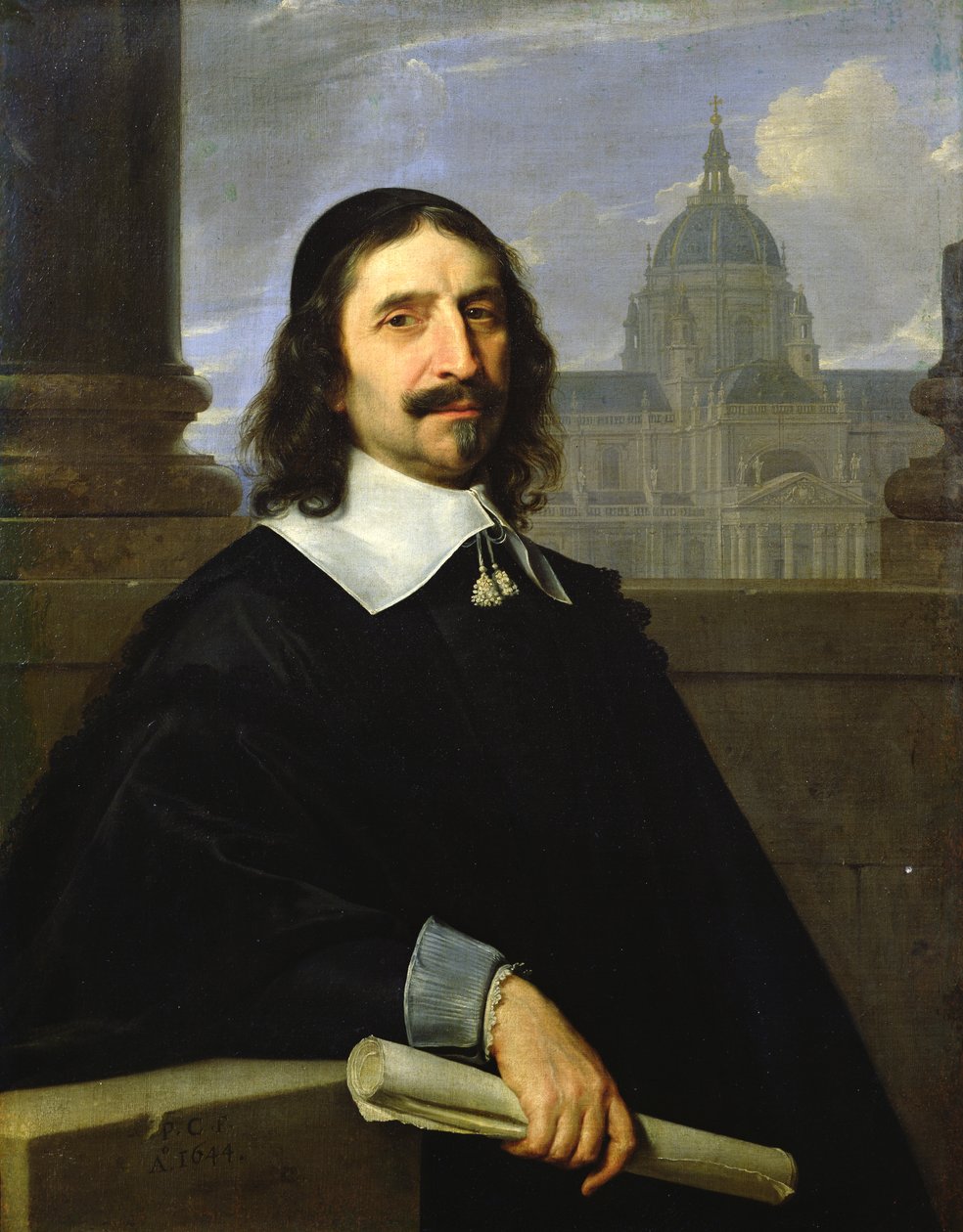 Jacques Lemercier (asi 1590-1660) 1644 od Philippe de Champaigne