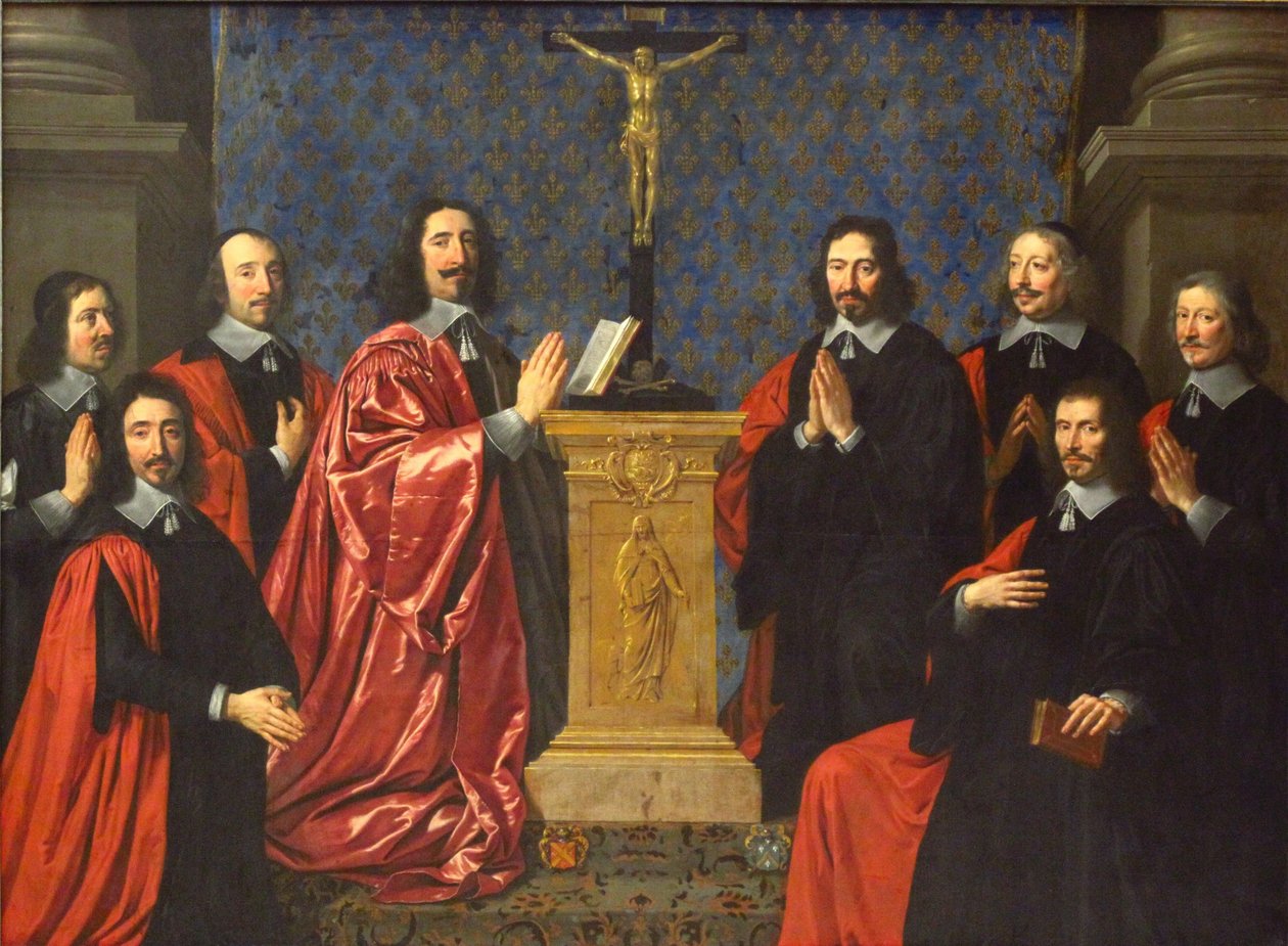 Probošt obchodníků a radních z města Paříže od Philippe de Champaigne