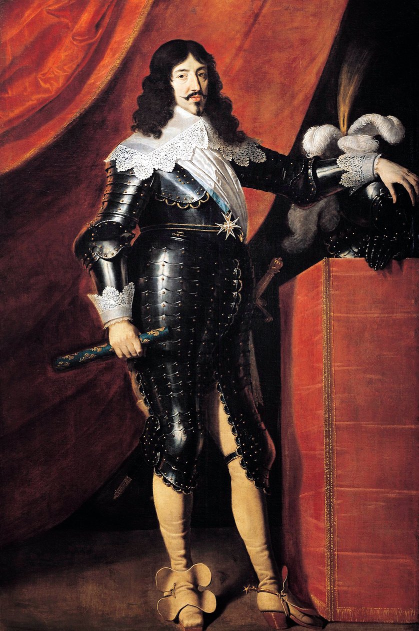 Ludvík XIII. 1601-1643 francouzský král, 1610-1643 od Philippe de Champaigne