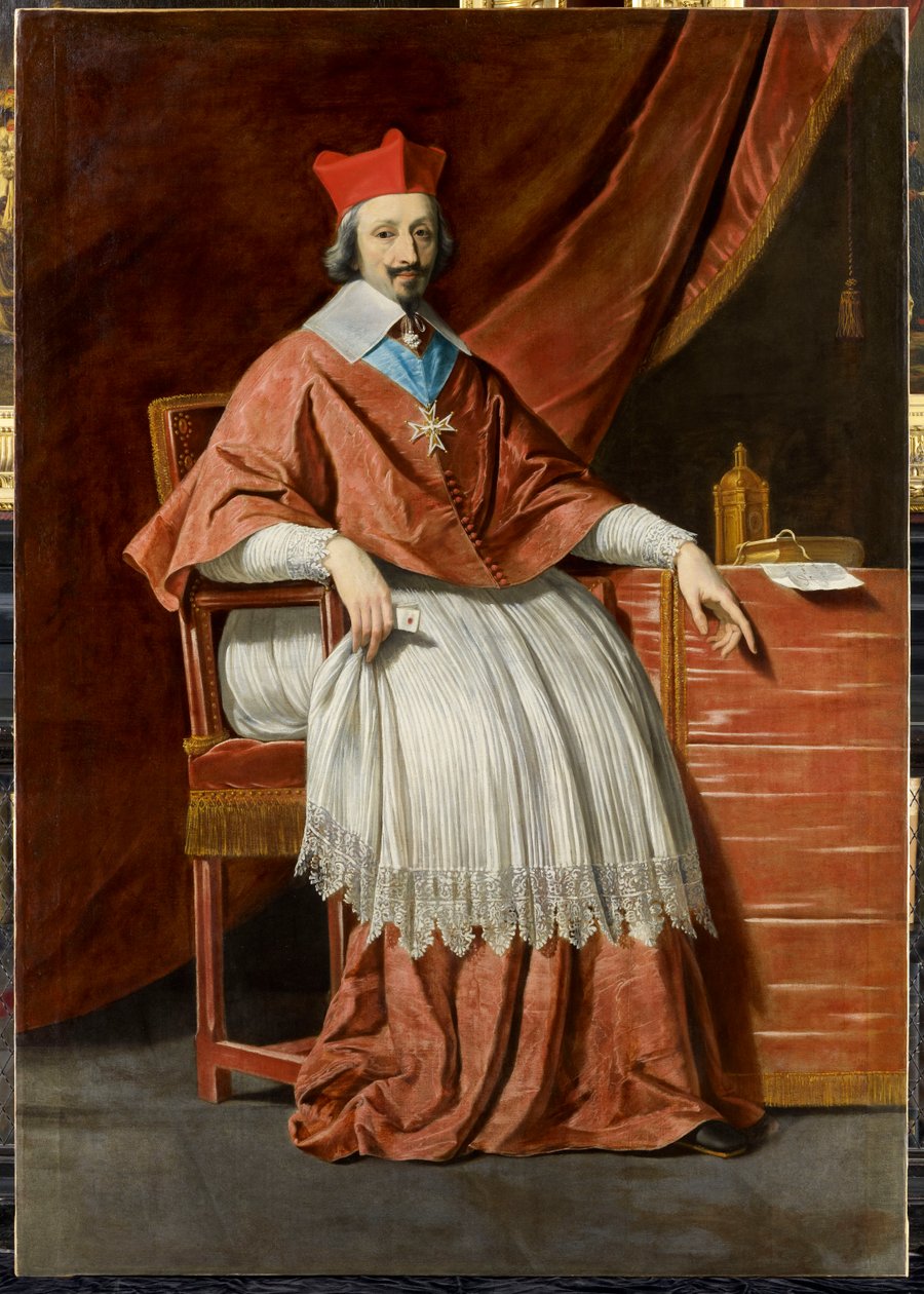 Portrét Armanda Jean du Plessis de Richelieu od Philippe de Champaigne