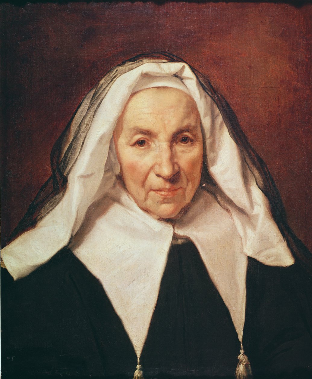 Portrét starší ženy od Philippe de Champaigne