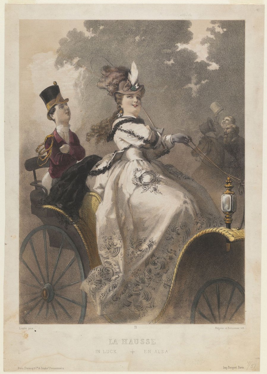 La Hausse In Luck, konec 19. století. od Philippe Jacques Linder