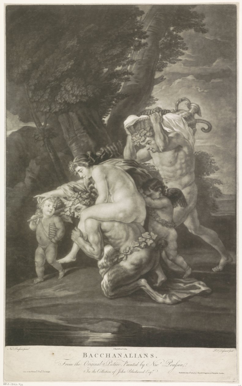 Bacchanten od Philippe Joseph Tassaert