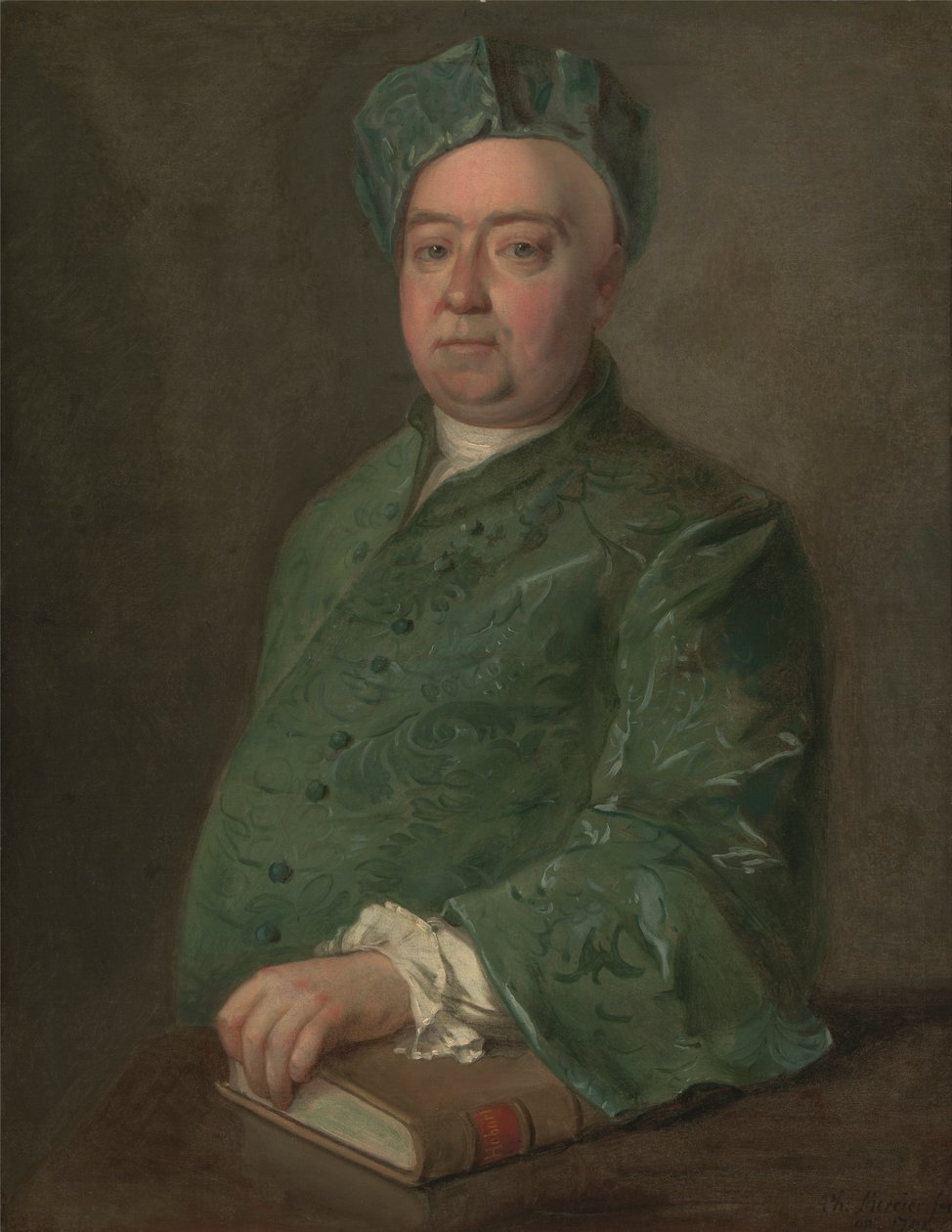 Neznámý muž od Philippe Mercier