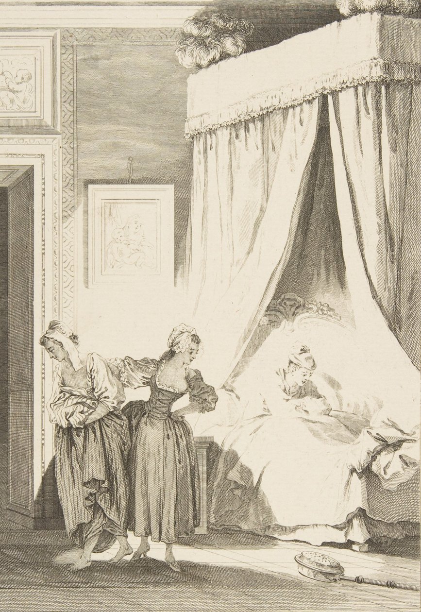 La Gageure des trois Commeres: La Servante, z příběhů a povídek ve verších ..., vydané v roce 1795. od Philippe Triere