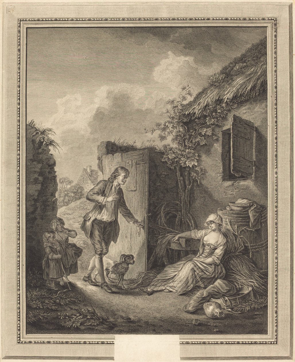 Lison spala od Philippe Triere after Sigmund Freudenberger