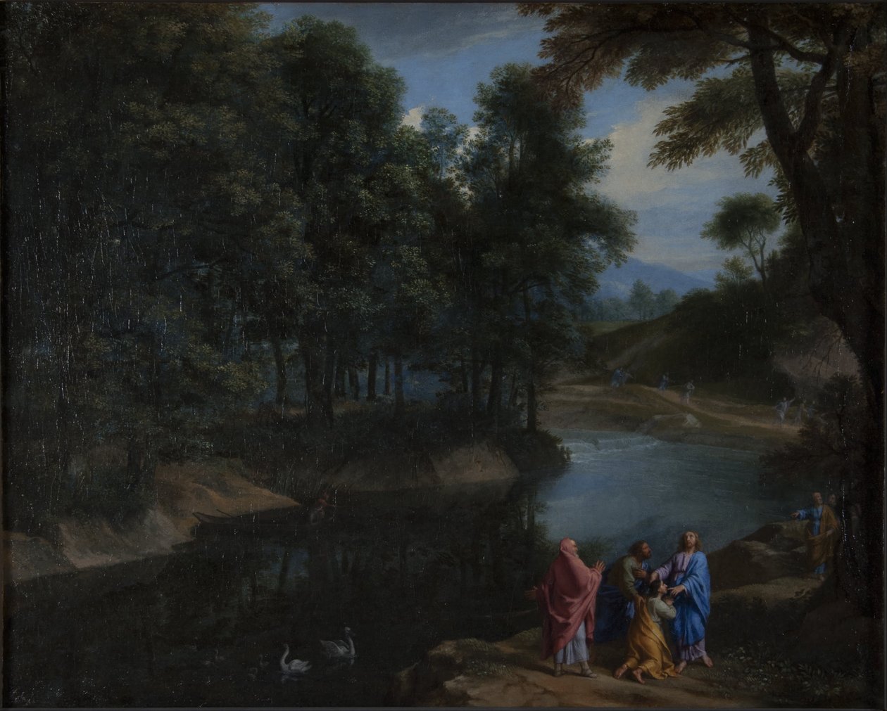 Kristus uzdravuje hluchoněmé od Philippe de Champaigne