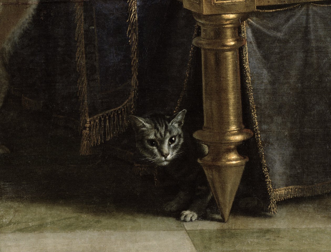 Kristus v domě Šimona Farizeje, asi 1656 (detail 173719) od Philippe de Champaigne
