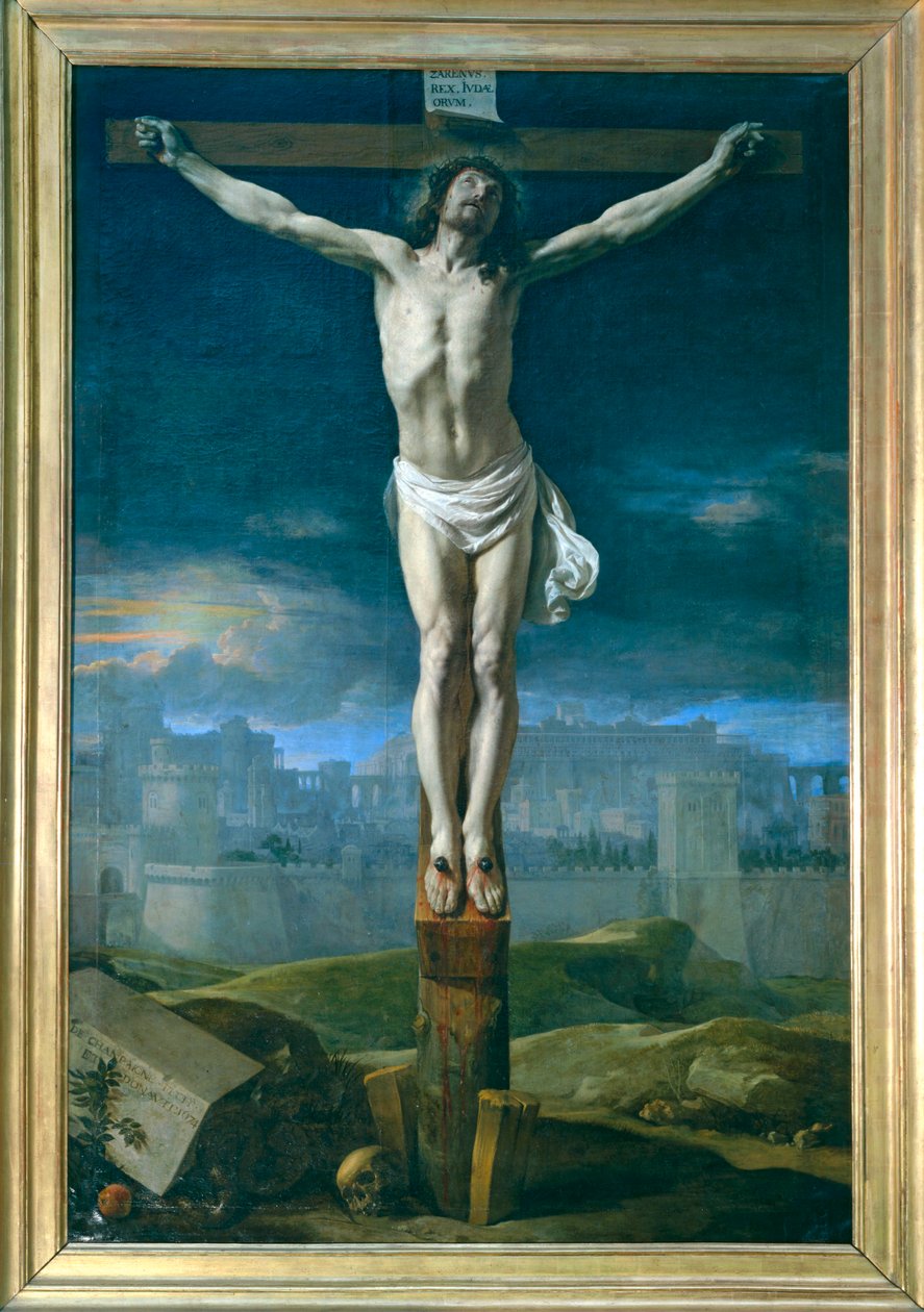 Le Christ en croix - Kristus na kříži ... od Philippe de Champaigne