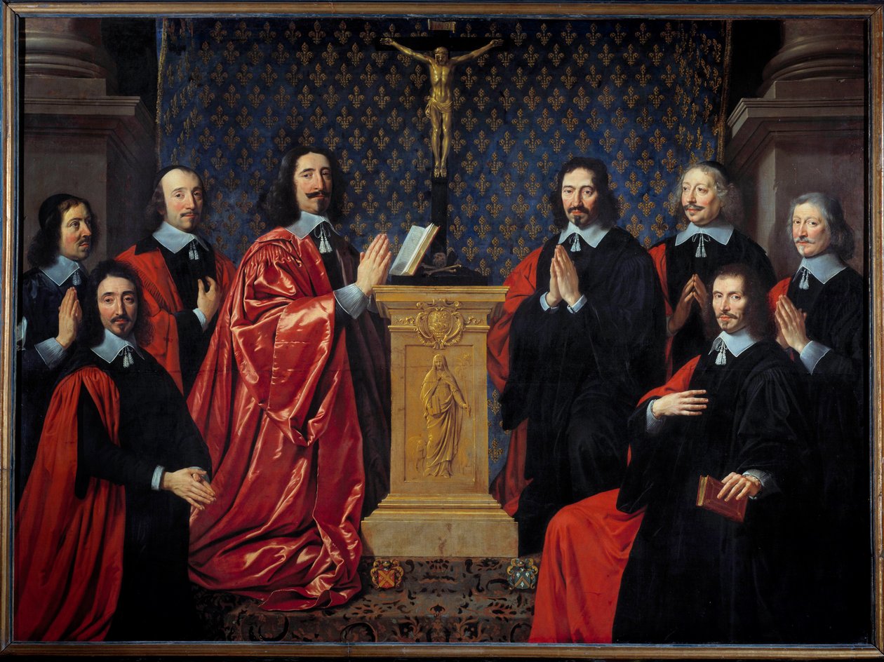 Prevot obchodníků a chevinů města Paříže od Philippe de Champaigne