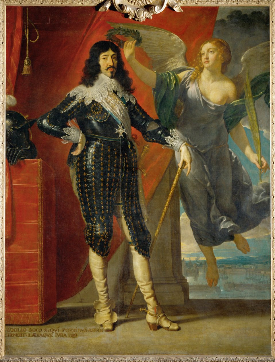Ludvík XIII. korunován vítězstvím... od Philippe de Champaigne