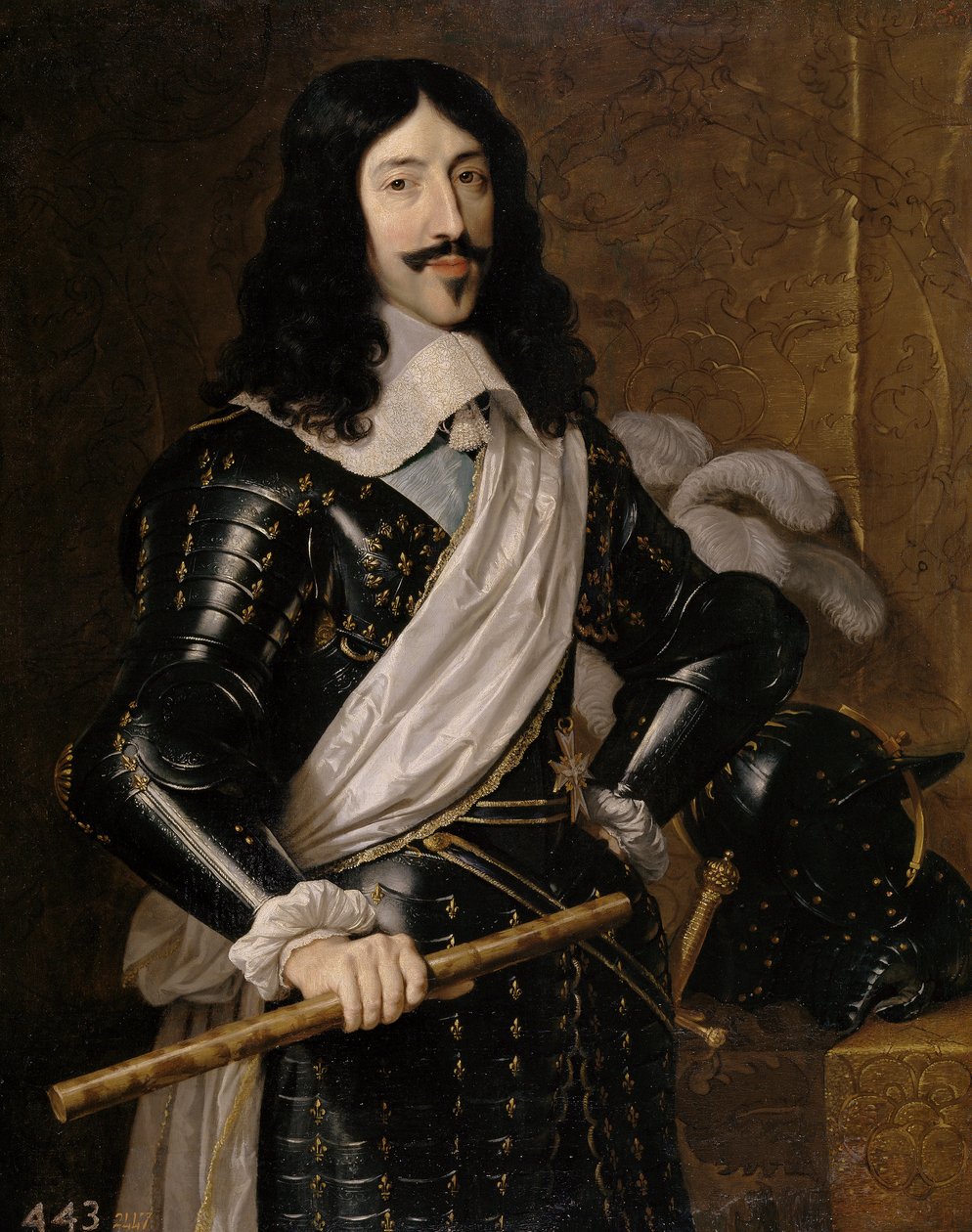 Francouzský Ludvík XIII od Philippe de Champaigne