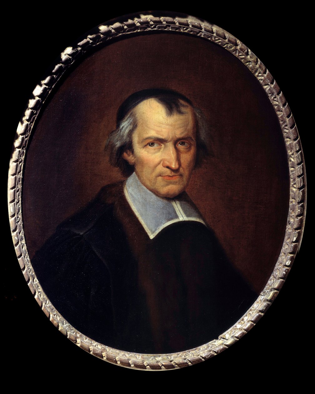 Portrét Antoina Arnaulda dit le Grand Arnauld (1612-1694), francouzského kněze, teologa, filozofa a matematika, člena jansenistů Obraz Philippe de Champaigne (1631-1684) 17. století Sun. 0,69x0,57 m od Philippe de Champaigne
