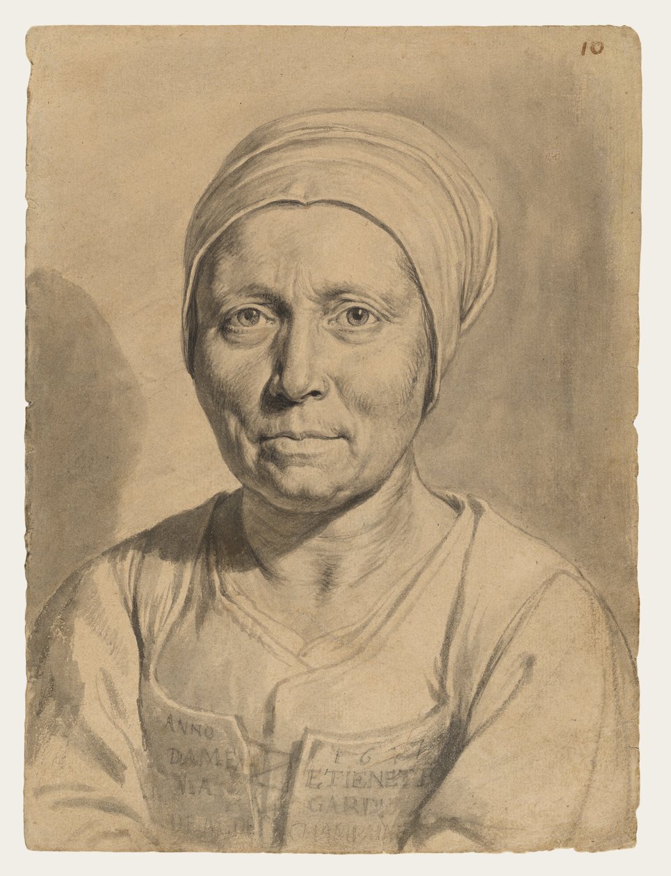 Portrét dámy Étiennette od Philippe de Champaigne