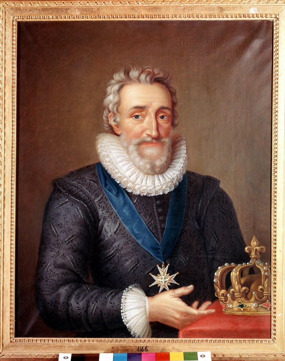 Portrét Jindřicha IV. (1553 - 1610), francouzského krále. Obraz od Philippe de Champaigne. Stockholmské národní muzeum od Philippe de Champaigne