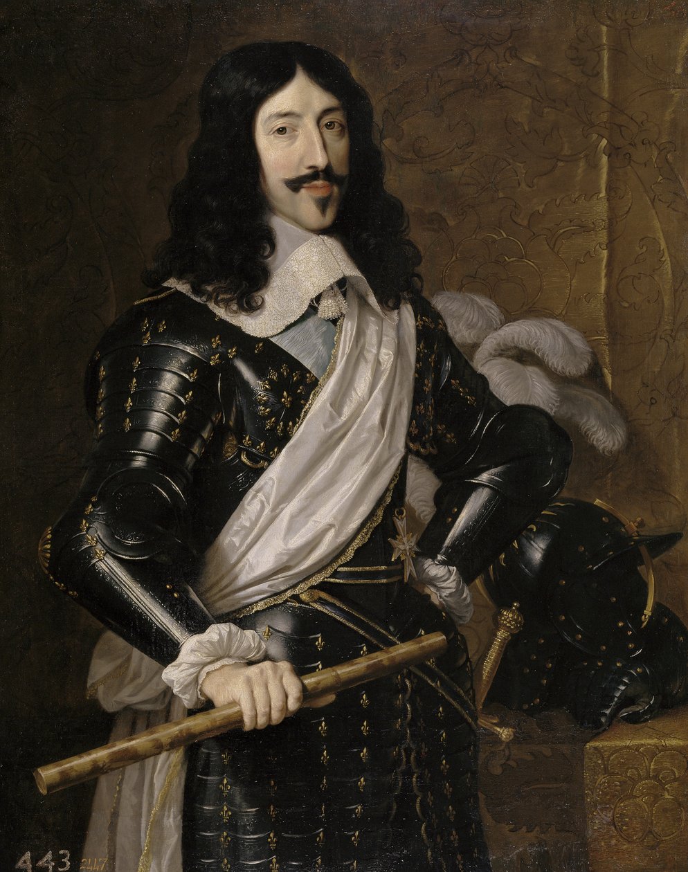 Portrét Ludvíka XIII Francie 1601-1643, 1655 od Philippe de Champaigne