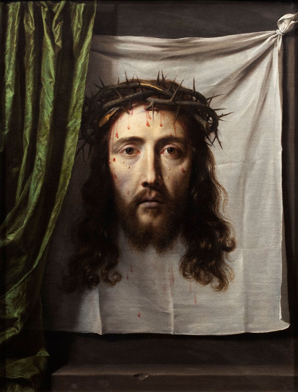 Závoj svaté Veroniky, asi 1640 (olej na plátně) od Philippe de Champaigne