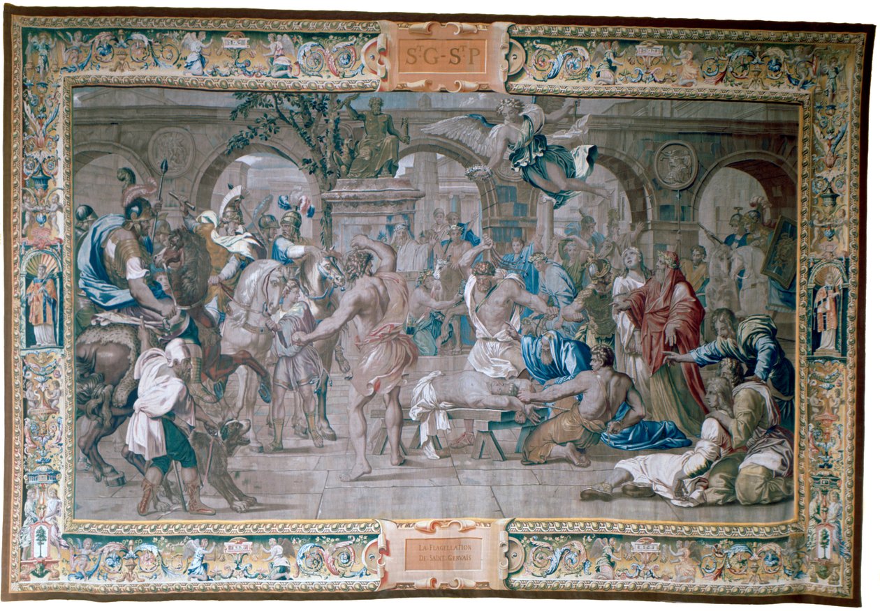 Bičování St Gervais, c1620-1670 od Philippe de Champaigne