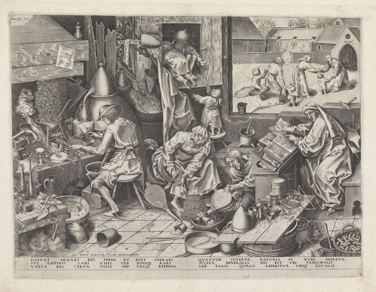 Alchymista od Philips Galle
