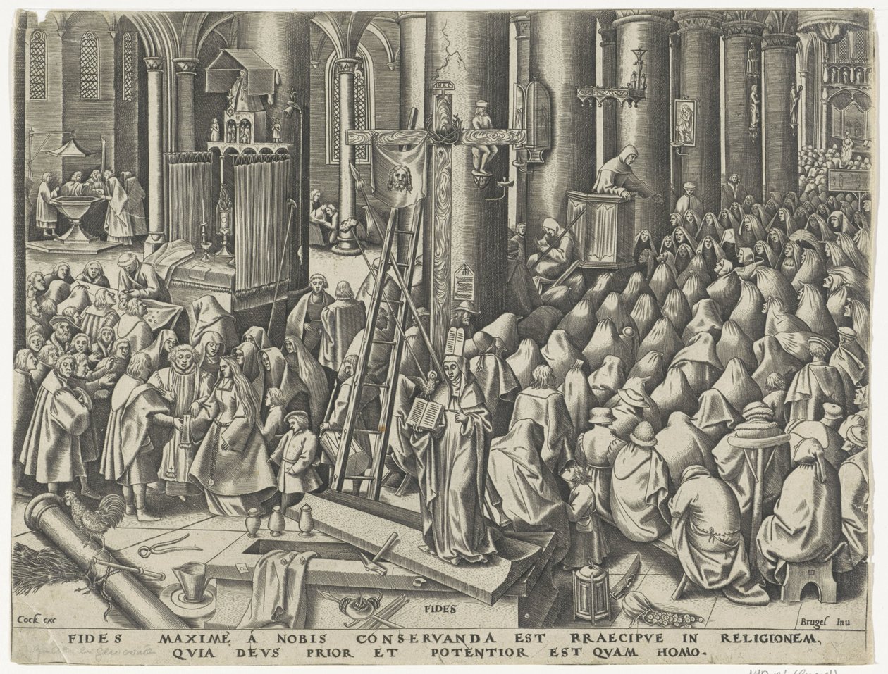 Víra od Philips Galle