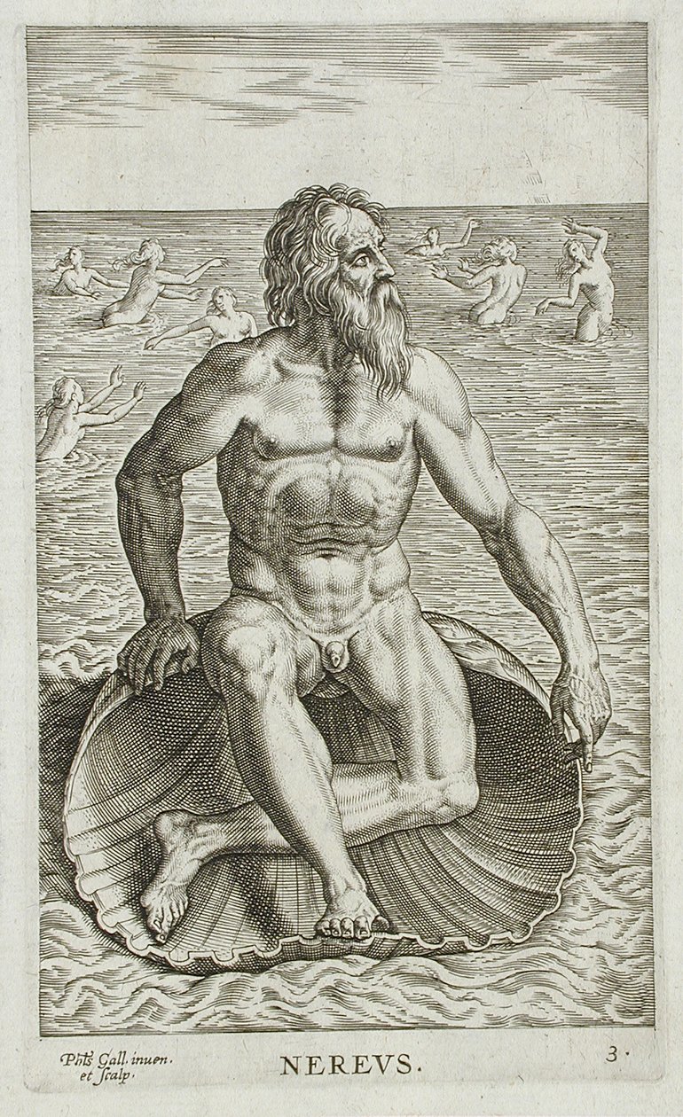 Néreus od Philips Galle