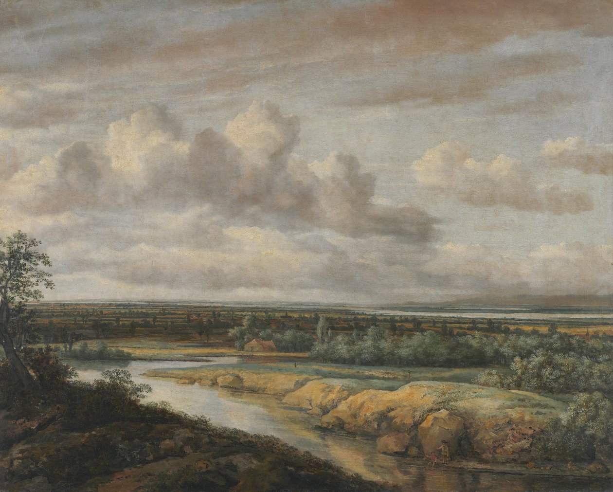Rovinatá krajina od Philips Koninck