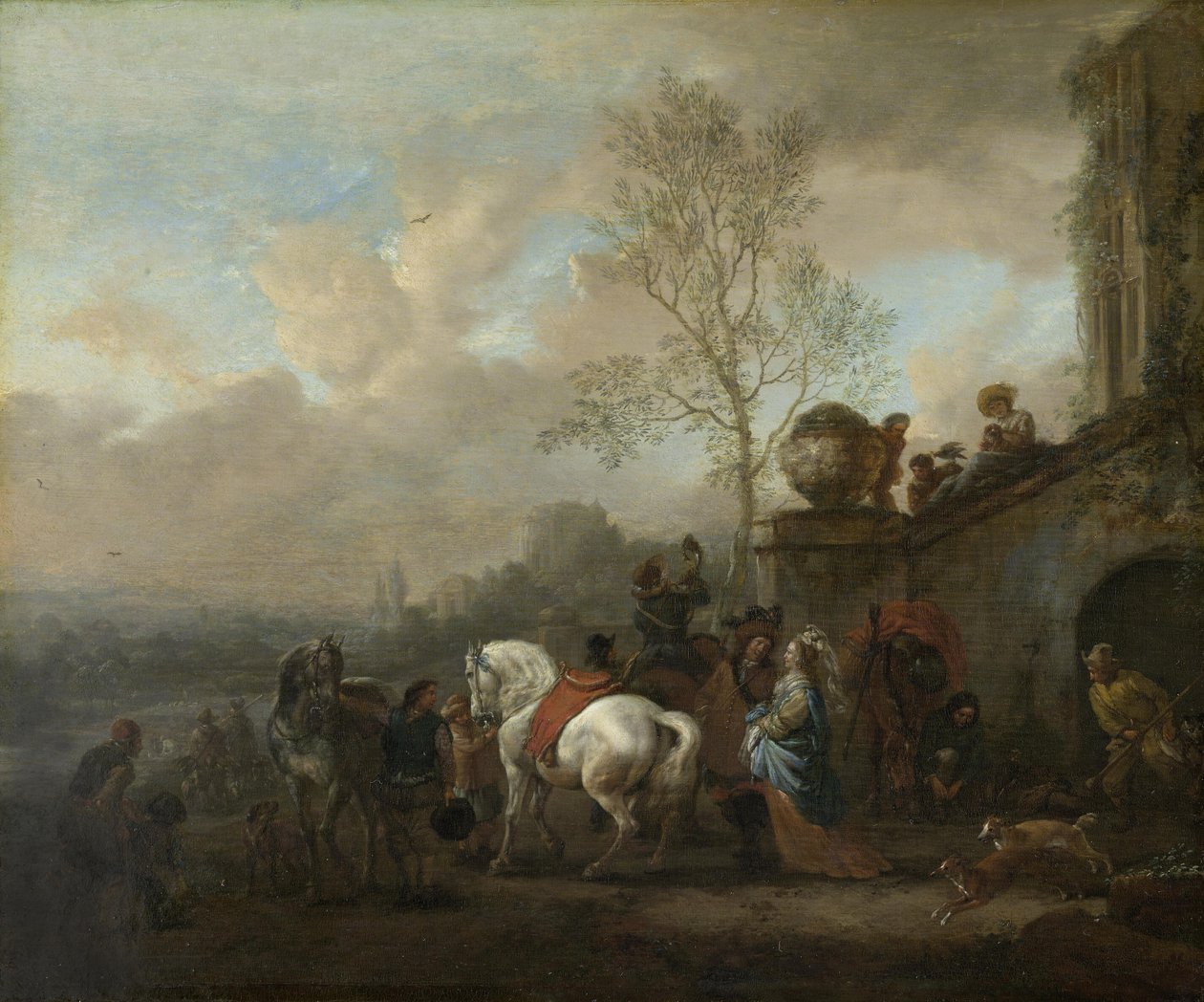 Výprava na lov od Philips Wouwerman
