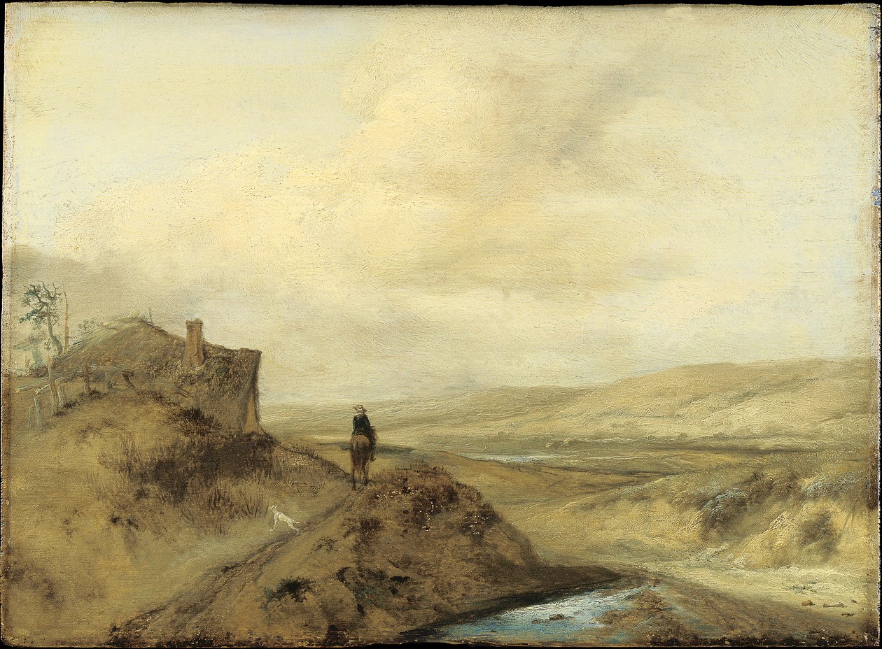 Jezdec v dunách od Philips Wouwerman